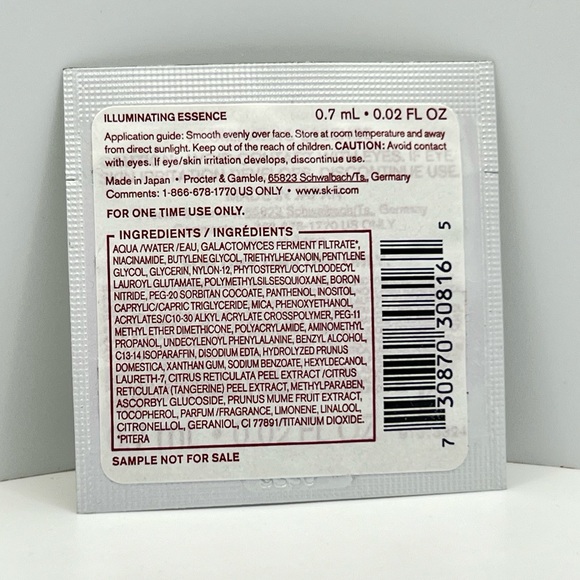 FREE 🌺 SK-Il Genoptics Aura Essence ~ Single Use Sample ~ NEW - Picture 2 of 4